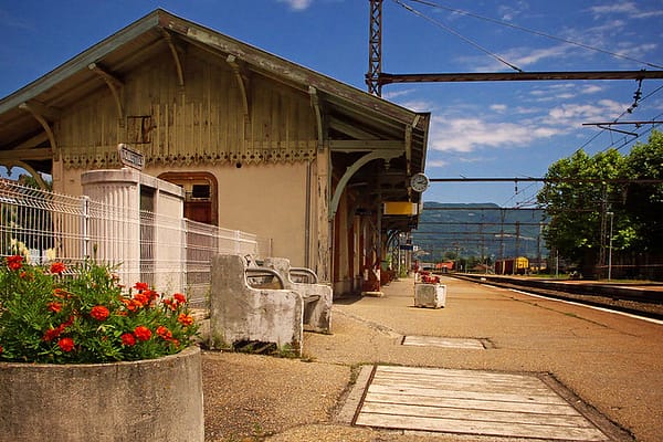 Culoz in the Rhone-Alpes Region of France